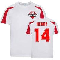 New York Red Bulls Men's Mens Thierry Henry New York Sports Training Jersey in White | Size: 2XL