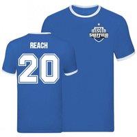 Sheffield Wednesday FC Men's Mens Adam Reach Ringer Tee in Blue | Size: Medium