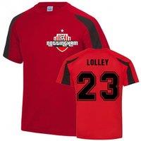 Nottingham Forest Men's Mens Joe Lolley Sports Training Jersey in Red | Size: Small