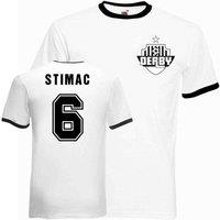 Derby County Men's Mens Igor Stimac Derby Ringer Tee | Size: XL