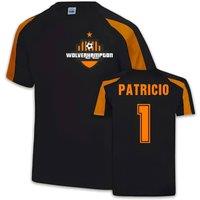 Wolves Men's Mens Rui Patricio Sports Training Jersey in Black | Size: 2XL
