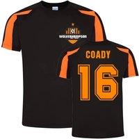 Wolves Men's Mens Conor Coady Sports Training Jersey in Black | Size: Medium