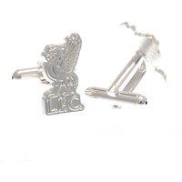 Liverpool FC Men's Silver Plated Cufflinks
