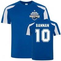 Sheffield Wednesday FC Men's Mens Barry Bannan Sports Training Jersey in Blue | Size: Medium