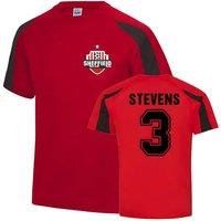 Sheffield United FC Men's Mens Enda Stevens Sports Training Jersey in Red | Size: Medium