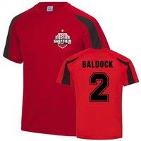 Sheffield United FC Men's Mens George Baldock Sports Training Jersey in Red | Size: Small