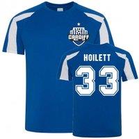 Cardiff City Men's Mens Hoilett Sports Training Jersey in Blue | Size: Large