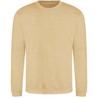 AWDis Men's Just Hoods Sweatshirt in Light Brown | Size: 2XL