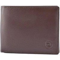 Mala leather Men's Origin Large Extra Capacity RFID Leather Wallet in Brown