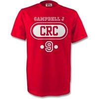 Costa Rica Men's Mens Joel Campbell Crc T-Shirt in Red | Size: Small