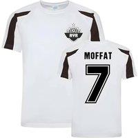Ayr United Men's Mens Michael Moffat Sports Training Jersey in White | Size: XL