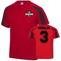SL Benfica Men's Mens Alejandro Grimaldo Benfica Sports Training Jersey in Red | Size: Small