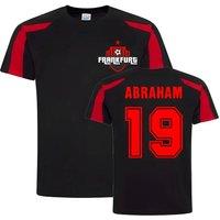 Eintracht Frankfurt Men's Mens David Abraham Frankfurt Sports Training Jersey in Black | Size: XL