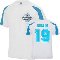 Coventry Men's Mens Dion Dublin Sports Training Jersey in White | Size: 2XL