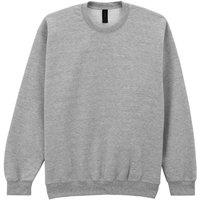 Gildan Men's Softstyle Plain Midweight Crew Neck Sweatshirt in Grey | Size: 4XL
