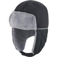 Result Men's Ocean Trapper Hat in Black | Size: Large/XL