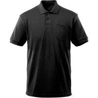 Mascot Men's Orgon Crossover Polo Shirt in Black | Size: XL