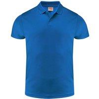 Printer RED Men's Smash Polo Shirt in Bright Blue | Size: 4XL