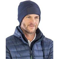 Result Men's Double Knit Beanie in Blue