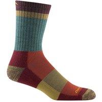 Darn Tough Vermont Men's Merino Wool Micro Crew Lightweight Seamless Hiking Socks in Mid Blue | Size: Medium