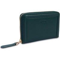 SADDLER Women's 'Annie' Gift Boxed Real Leather 3 Way Zipper Wallet in Green