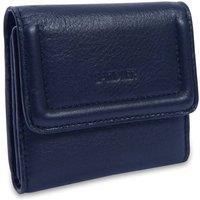 SADDLER Women's 'Edith' Gift Boxed RFID Real Leather Card Holder Case in Navy