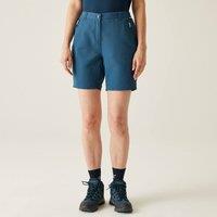 Regatta Women's Chaska III Walking Shorts in Blue | Size: 8
