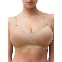 Chantelle Women's Speciality Absolute Comfort Pocketed Bra in Beige | Size: 36C