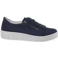 Gabor Women's 'Wisdom' Casual Shoes in Dark Blue | Size: 8