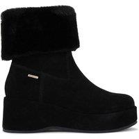 Carvela Women's 'Apres Fur' Suede Boots in Black | Size: 3
