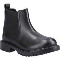 Hush Puppies Women's Ariella Chelsea Boot Junior in Black | Size: 1