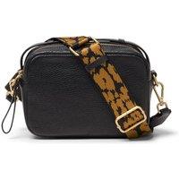 Clarks Women's Camera Cross Black Leather Shoulder Bag, Cross Body Bag