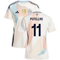 Spain Women's Womens 2025 - 2026 Away Shirt - Putellas 11 | Size: Small