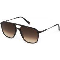 FILA Men's SFI215-56722Y Sunglasses in Brown