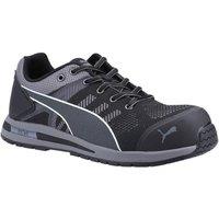Puma Safety Men's 'Elevate Knit LOW S1' Safety Trainers in Black | Size: 12