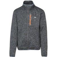 Trespass Men's Bingham Fleece Jacket in Black | Size: Small