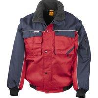 Result Men's Heavy Duty Jacket in Red | Size: XL