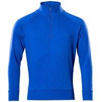Mascot Men's Crossover Nantes Half Zip Sweatshirt in Blue | Size: 3XL