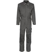 Mascot Men's Danville Industry Knee Pad Pockets Boiler Suit in Grey | Size: Small