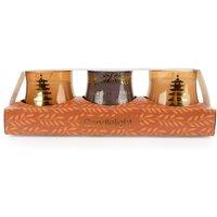 Candlelight The Silk Road Collection Moroccan Spice Mini Candles Gift in Terracotta
