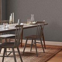 Boutique Marquise Plain Emerald Wallpaper in Grey | Size: 10000mm x 520mm