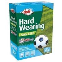 Doff ' Hard Wearing' Lawn Seed 500G in Green