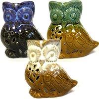 KDMD Classic Rustic Oil Burner - Owl Side-on (assorted)
