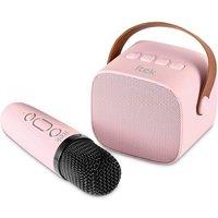 Itek 5W BT Speaker w/ Wireless Mic in Pink | Size: A