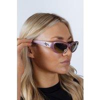 SVNX Star Racer Sunglasses in Pink
