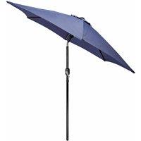 Harbour Housewares Tilting Garden Parasol - 2.3M in Navy