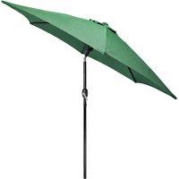 Harbour Housewares Tilting Garden Parasol - 2.7M in Green