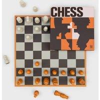 Suck UK BOXO Chess Set - Folding Board with Wooden Pieces