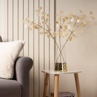 Scottish Everlastings Ltd 76cm Honesty Spray 3 pack in Cream
