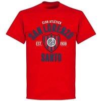 San Lorenzo Established T-Shirt in Red | Size: XL